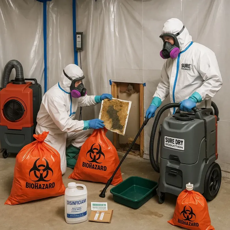 Contaminated Water Handling Protocols process in Hebron, IN