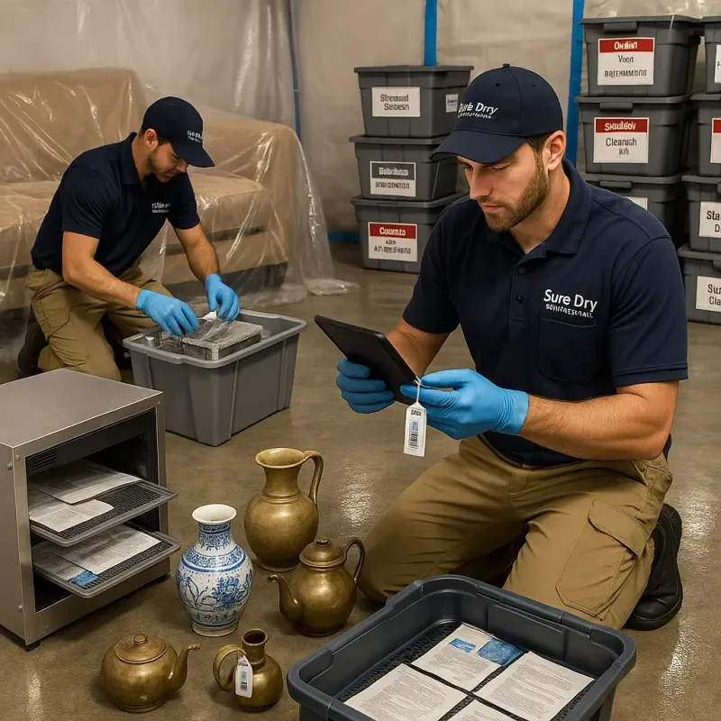 Content Protection and Restoration process in Hebron, IN
