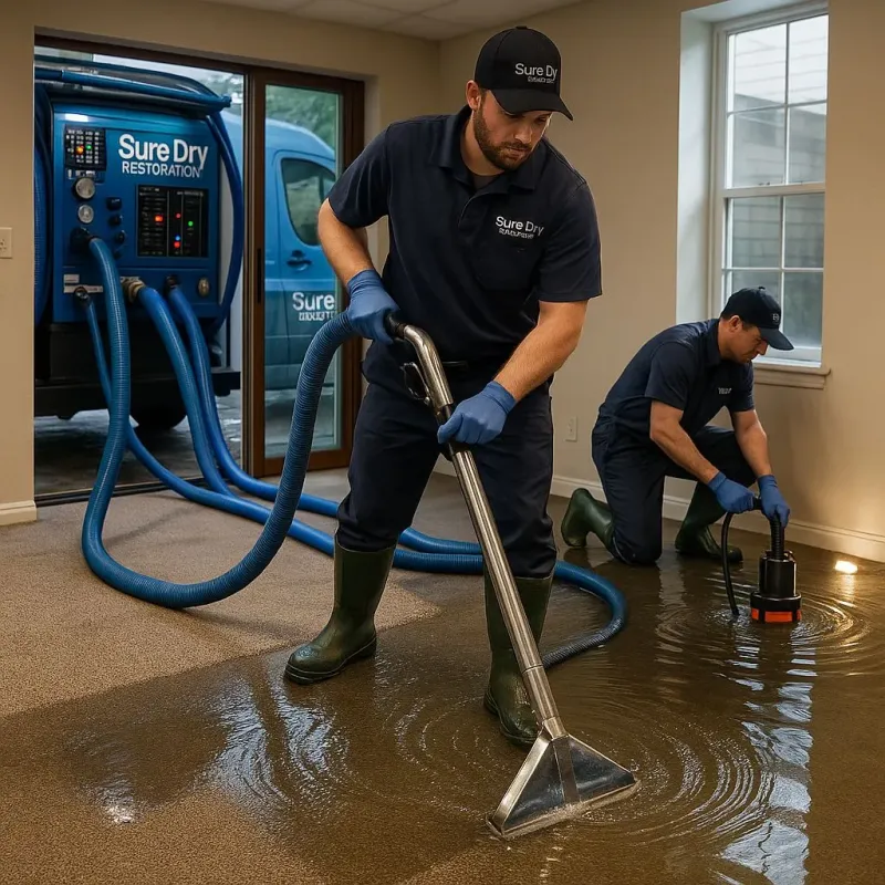 Water Extraction and Removal process in Hebron, IN